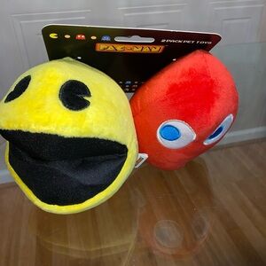 Fetch Brand new dog toy pac- man 2 pack pet toys